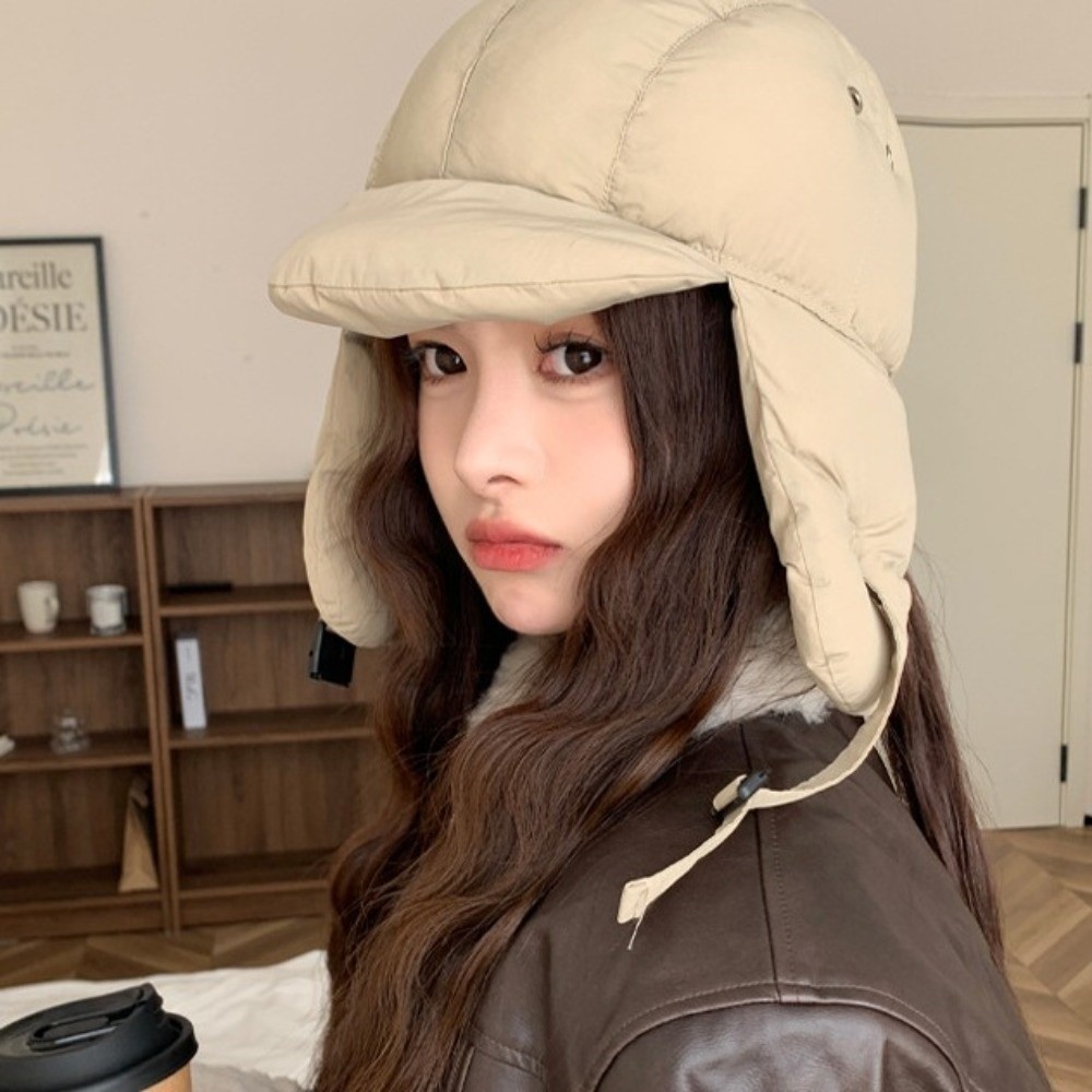 Solid Color Padded Bomber Hats - đánh giá và giá Winter Trapper Hat