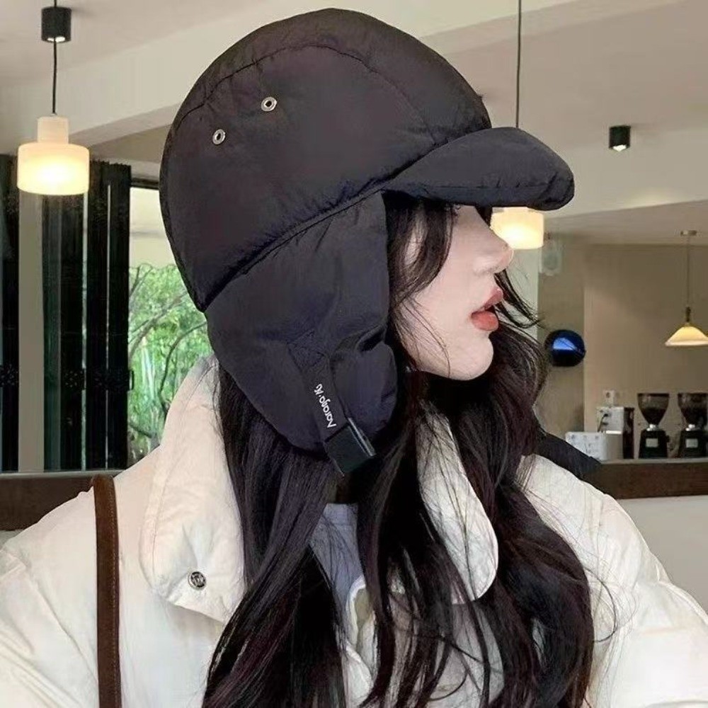 Solid Color Padded Bomber Hats - đánh giá và giá Winter Trapper Hat