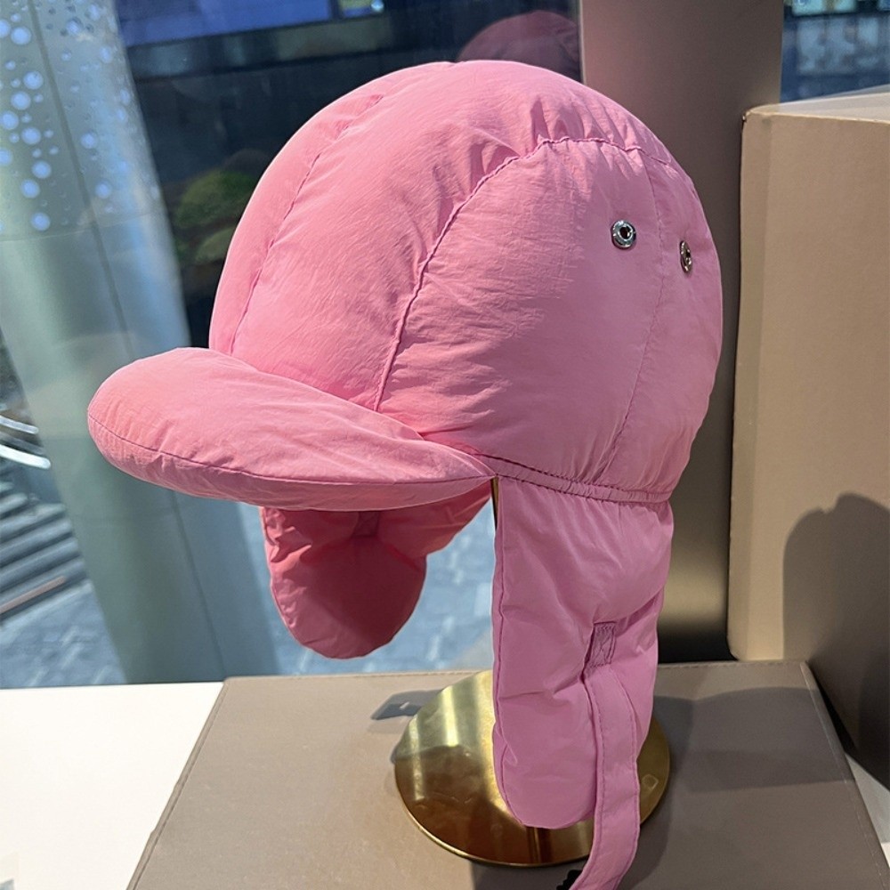 Solid Color Padded Bomber Hats - đánh giá và giá Winter Trapper Hat