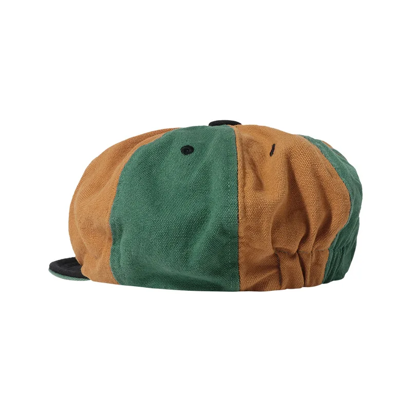 Brand Oohmy Twill Pure Cotton  - đánh giá và giá Newsboy Cap Ivy