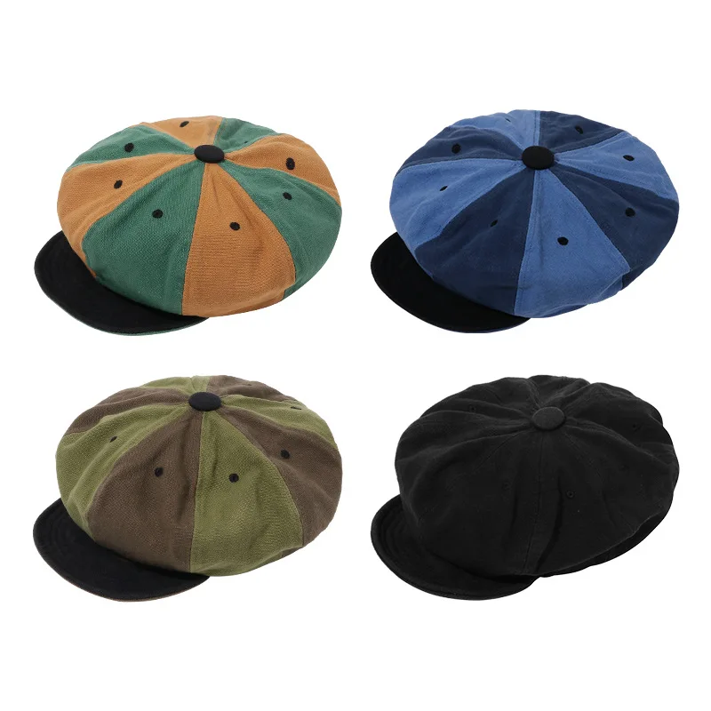 Brand Oohmy Twill Pure Cotton  - đánh giá và giá Newsboy Cap Ivy