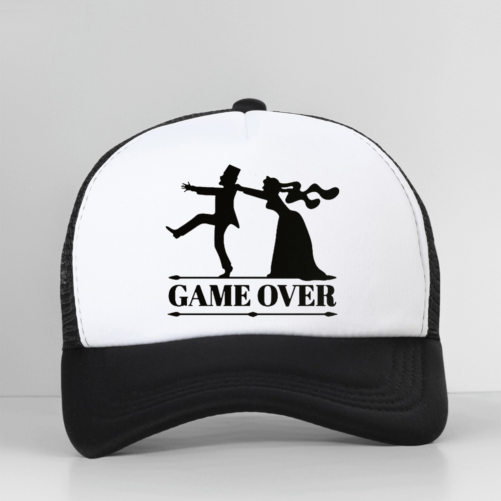 Game Over Bride Groom Bachelor - đánh giá và giá Trucker Cap Mesh