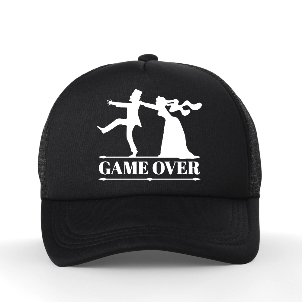 Game Over Bride Groom Bachelor - đánh giá và giá Trucker Cap Mesh