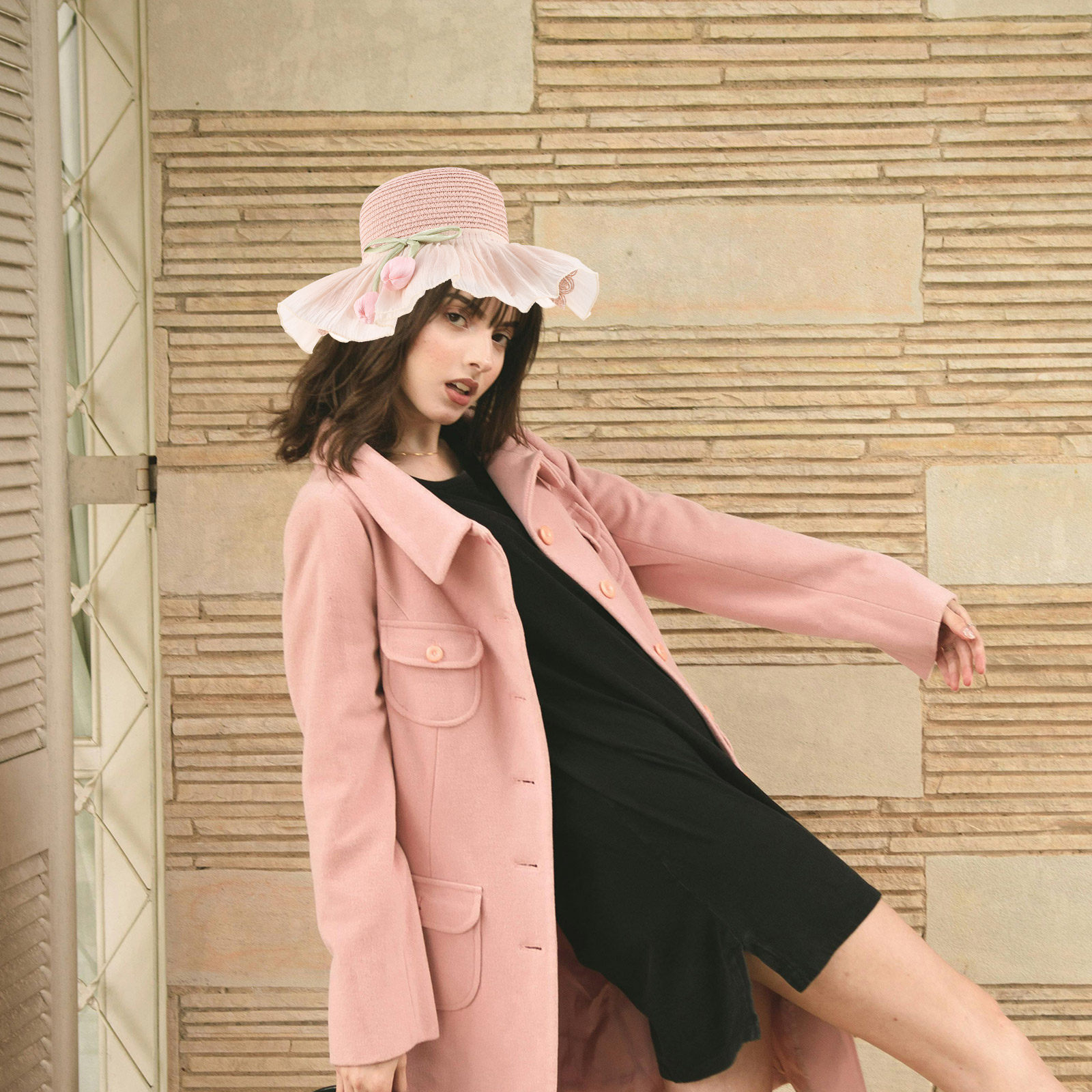 Girl Summer Straw Sun Hat Brea - đánh giá và giá Sun Hat Wide Brim