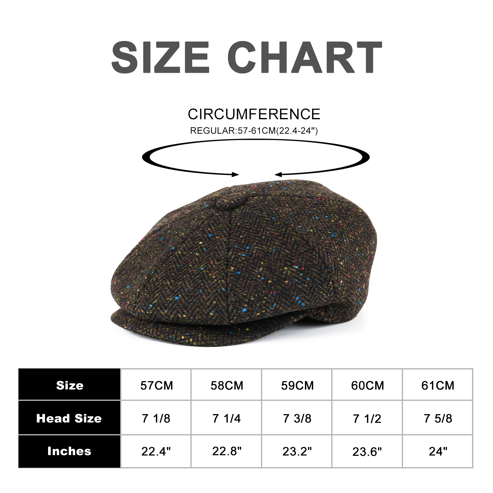 FEINION Men's Wool Blend Newsb - đánh giá và giá Newsboy Cap Ivy