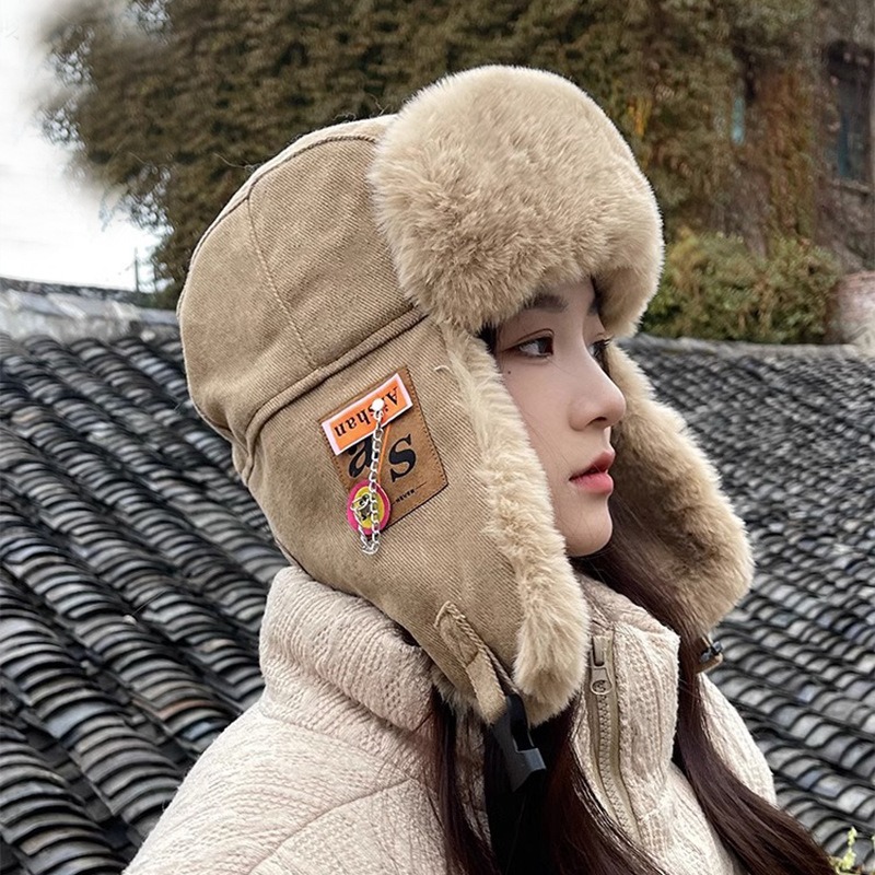 Unisex Winter Thick Lei Feng H - đánh giá và giá Trapper Hat Ear Flap