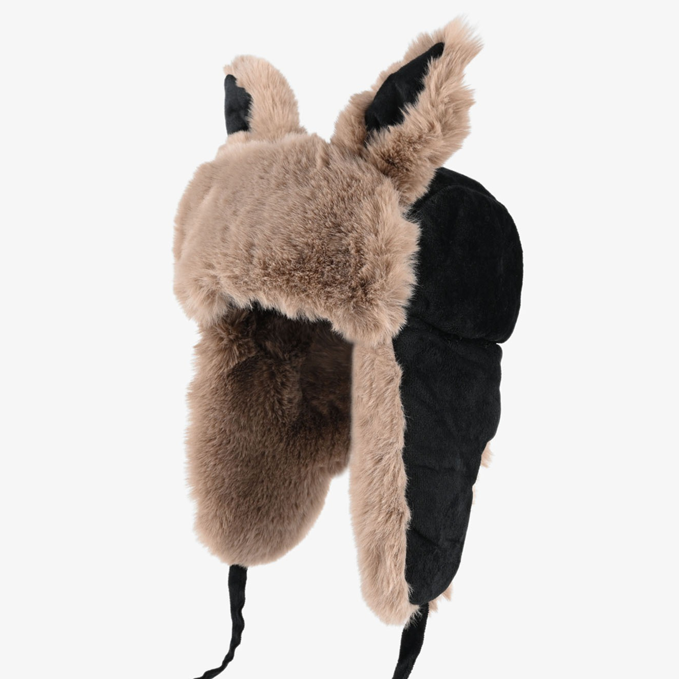 Khaki Cute Bunny Ear Trapper B - đánh giá và giá Trapper Hat Ear Flap