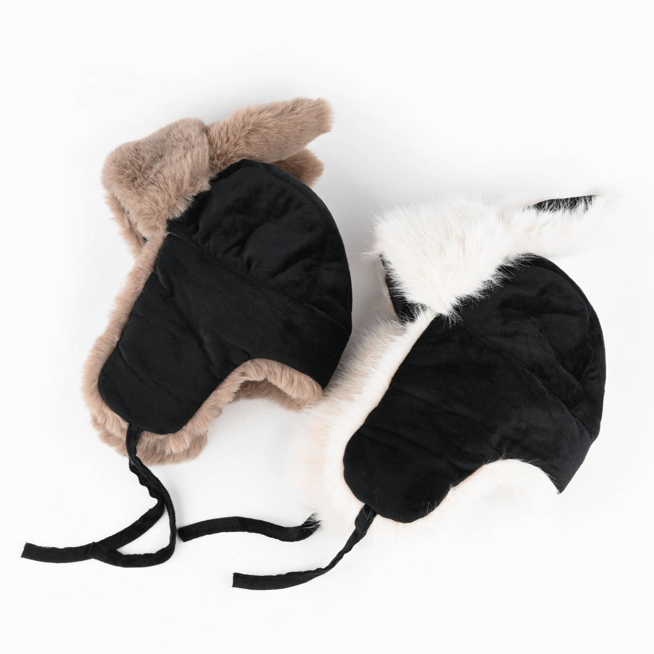 Khaki Cute Bunny Ear Trapper B - đánh giá và giá Trapper Hat Ear Flap