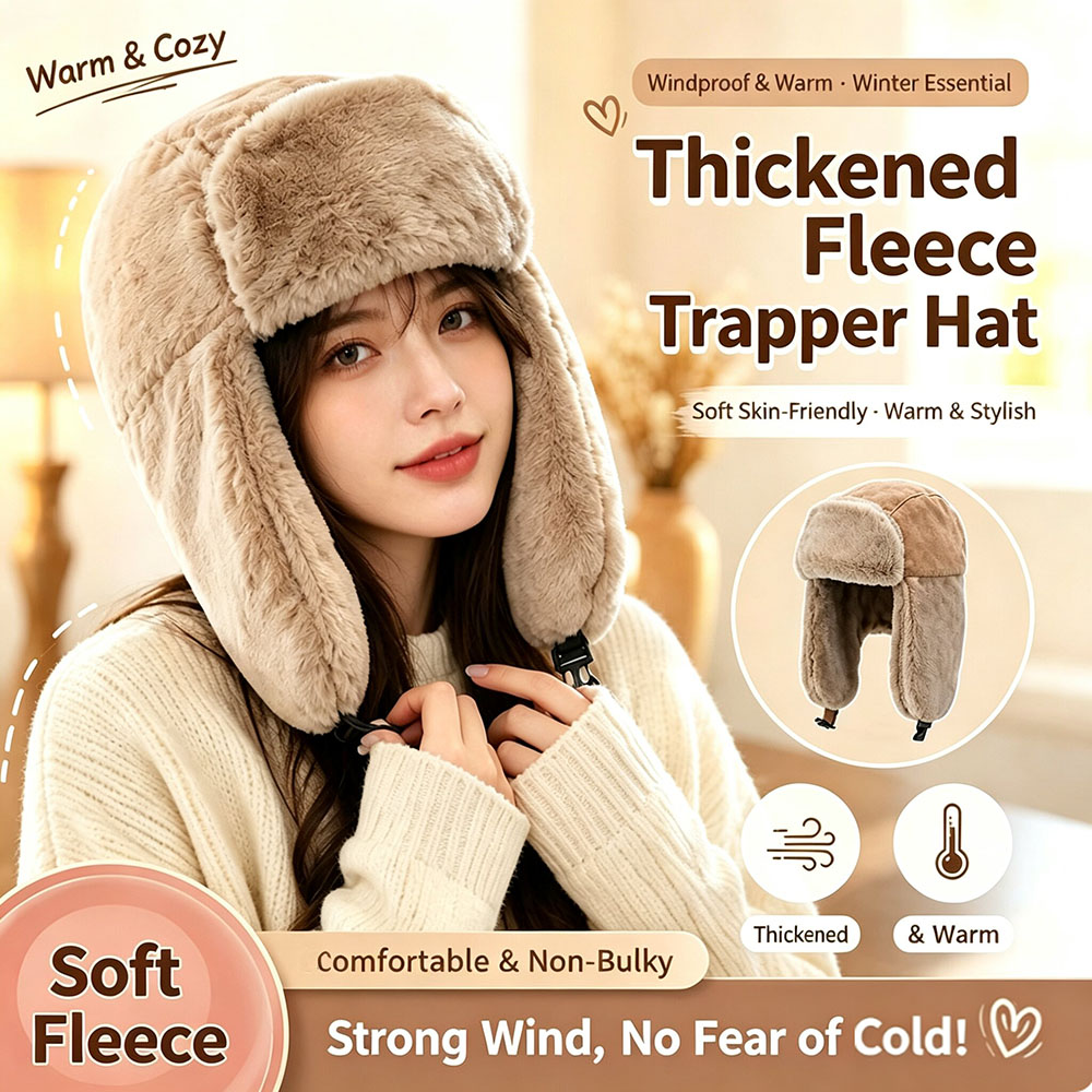 Unisex Thick Plush Trapper Hat - đánh giá và giá Trapper Hat Ear Flap
