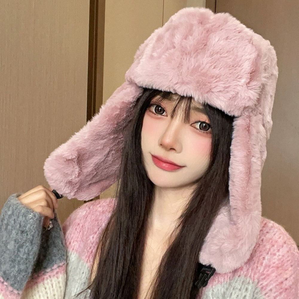 Unisex Thick Plush Trapper Hat - đánh giá và giá Trapper Hat Ear Flap