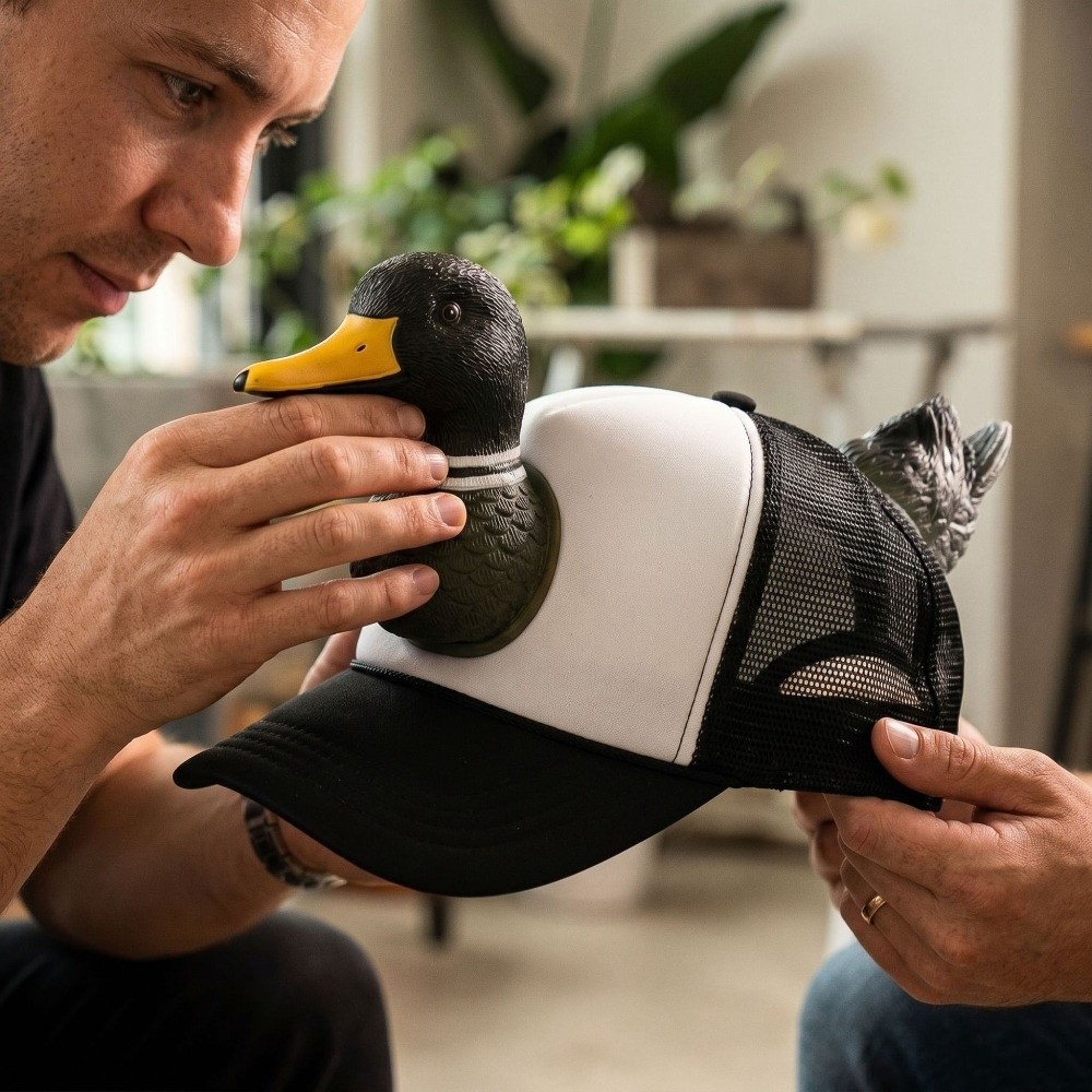 Funny 3D Duck Mesh Baseball Ca - đánh giá và giá Trucker Cap Mesh