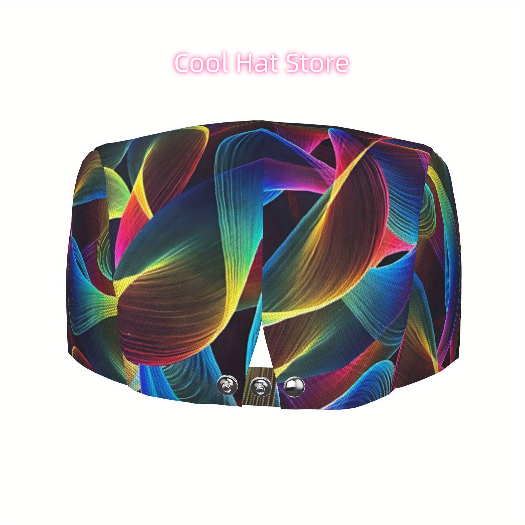 Full-width printing rainbow li - đánh giá và giá Newsboy Cap Ivy
