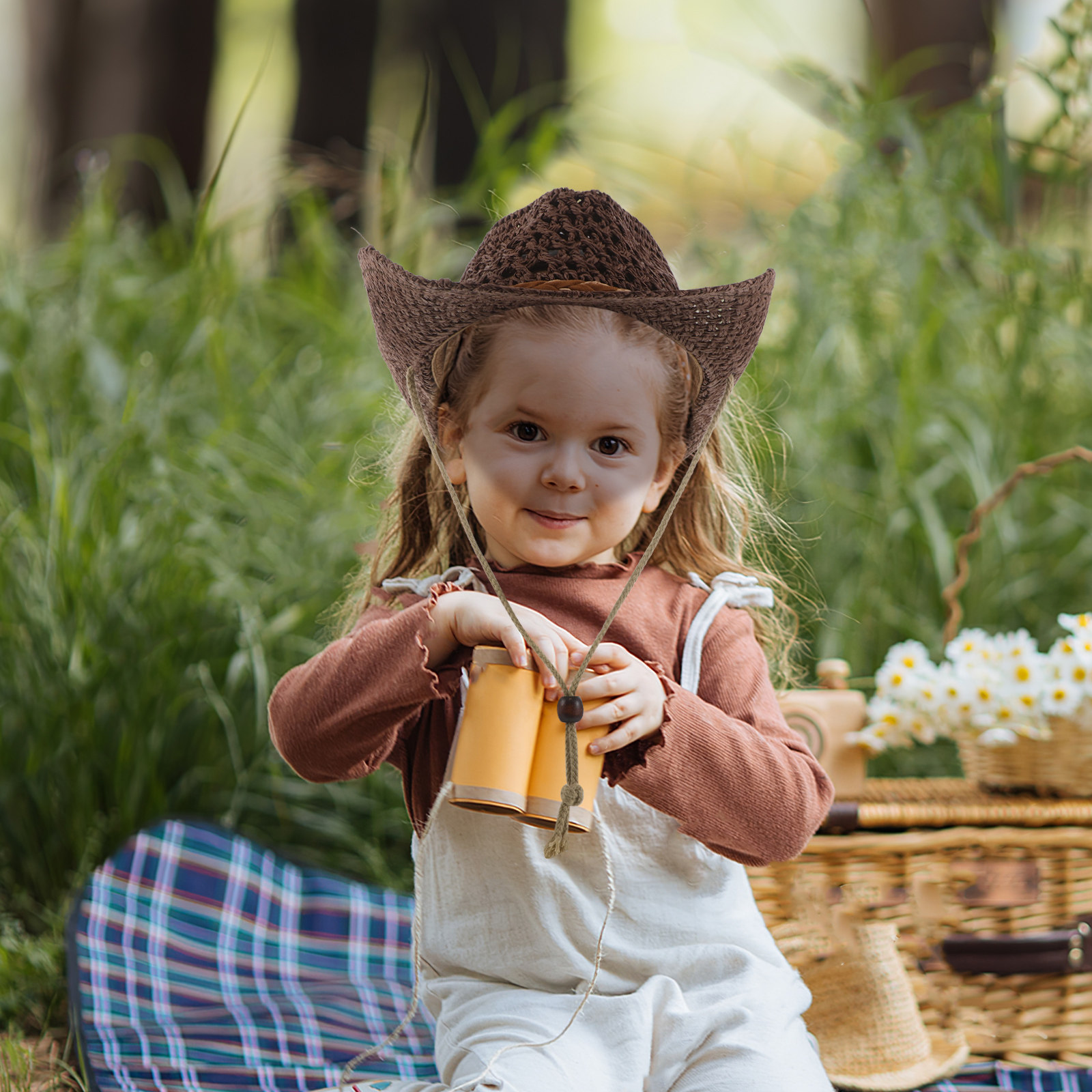 Kids Straw Sun Hat For Photo S - đánh giá và giá Sun Hat Wide Brim