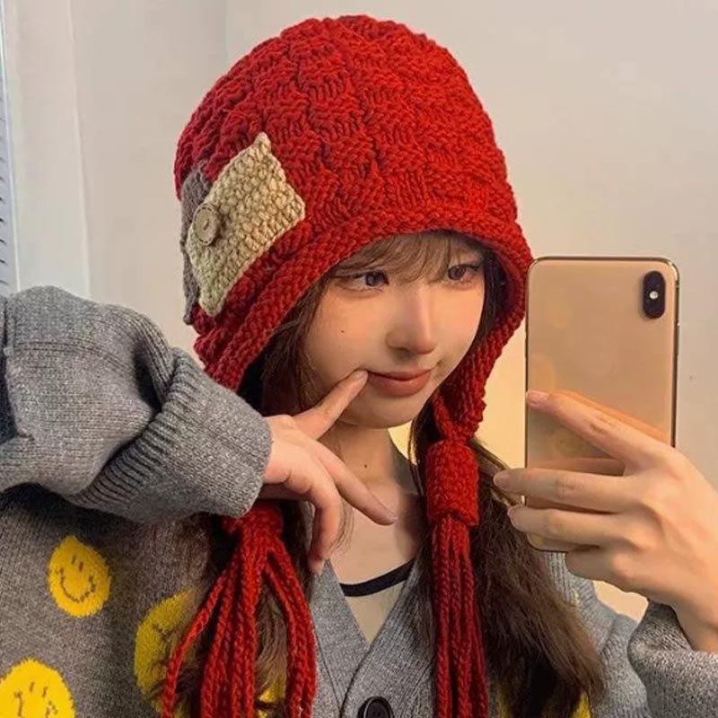 Ear-Flap Balaclava Hat Women W - đánh giá và giá Winter Trapper Hat