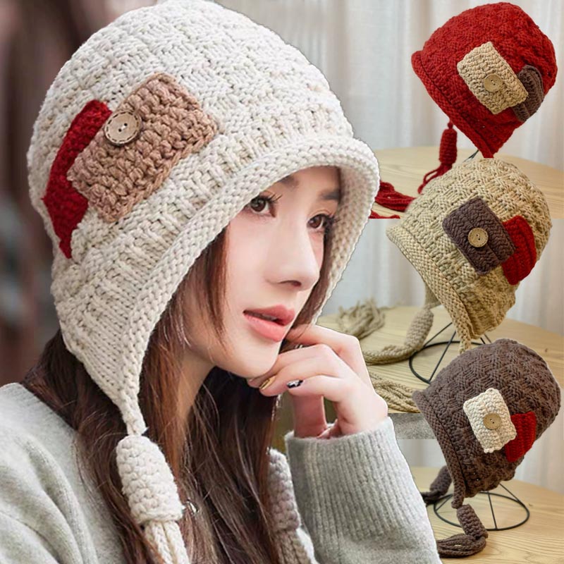 Ear-Flap Balaclava Hat Women W - đánh giá và giá Winter Trapper Hat